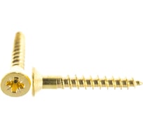 Шуруп ОПМ DIN 7997 d3,5x25 мм, gelb zn, 200 шт. УТ000073857