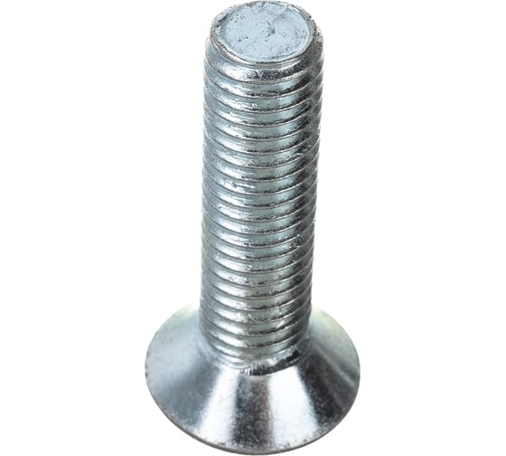Винт ZAMETAL М10х40 пр. 8.8, с пот. гол., в/ш, DIN 7991, оц., 100 шт ZA516145