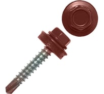Саморез кровельный Партнер 4,8x35 мм, RAL 8017 коричневый, 10 шт. 934100