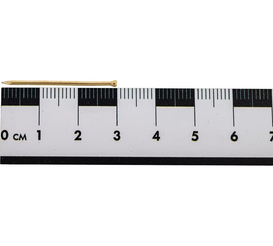 Финишные гвозди Госкреп 1,2х30 латунь, 0,05 кг 9-0011920
