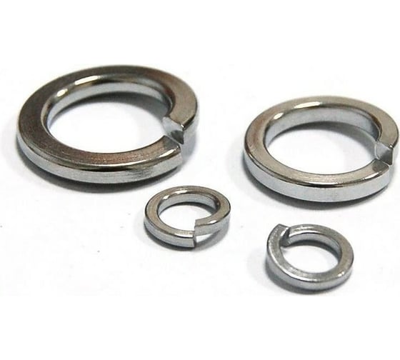 Гровер ZAMETAL D4, тяж., DIN 7980, ГОСТ 6402, 1.4x1.4, оц., 41.5-51 HRC, уп. 1 кг ZA512130