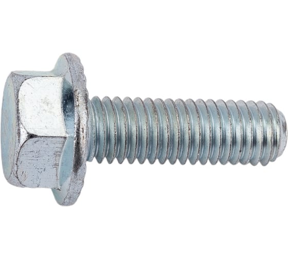Болт с фланцем ZAMETAL 8x25 пр. 10.9, DIN 6921, оц., с насеч. 250 шт ZA082648