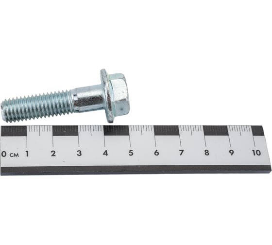 Болт с фланцем ZAMETAL 10x40 пр. 10.9, DIN 6921, оц., с насеч. 110 шт ZA082761