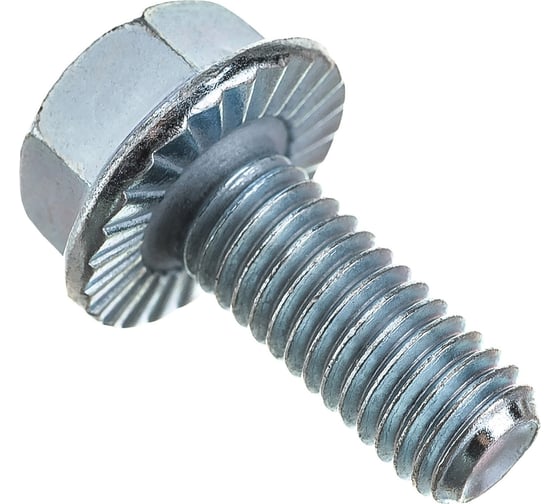 Болт с фланцем ZAMETAL 8x20 пр. 10.9, DIN 6921, оц., с насеч. 280 шт ZA082631