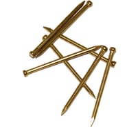 Финишные гвозди Госкреп 1,6х35 латунь, 0,05 кг 9-0012420