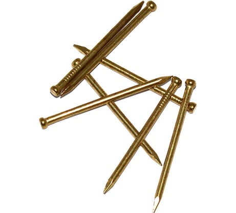 Финишные гвозди Госкреп 1,6х35 латунь, 0,05 кг 9-0012420