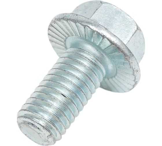 Болт с фланцем ZAMETAL 10x20 пр. 10.9, DIN 6921, оц., с насеч. 200 шт ZA082723