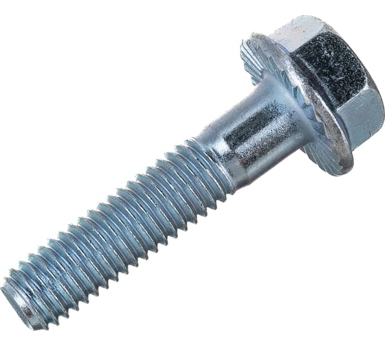 Болт с фланцем ZAMETAL 8x35 пр. 10.9, DIN 6921, оц., с насеч. 200 шт ZA082662