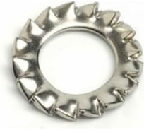 Шайба стопорная ЦКИ DIN6798 A М20 зубчатая Ц 10 шт 612600733