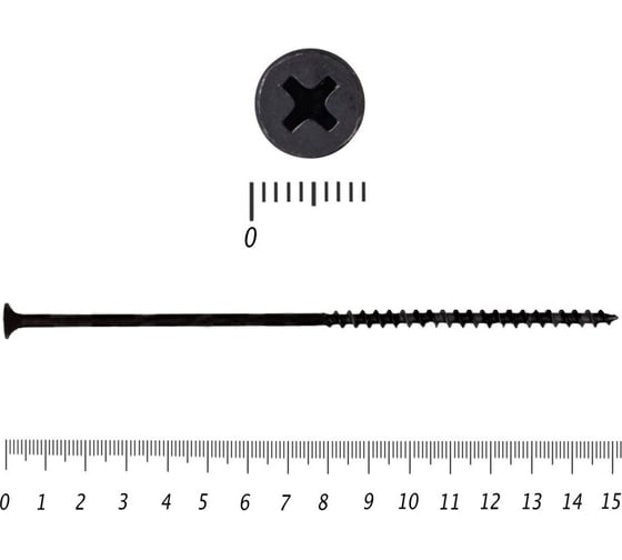 Саморез Госкреп ГД 4,8х152 2 шт 1-0012510