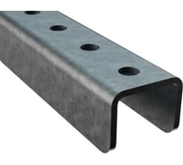 Профиль U-образный перфорированный по основанию LOTOK 80x40x3000 LUSP1 80x40x3000 (1,5)