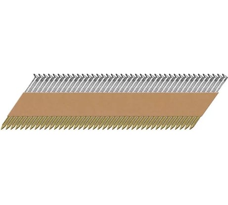 Реечные гвозди ЗУБР SN34 (D34) рифленые 83x3.1 мм, оцинкованные, 3000 шт 305399-83