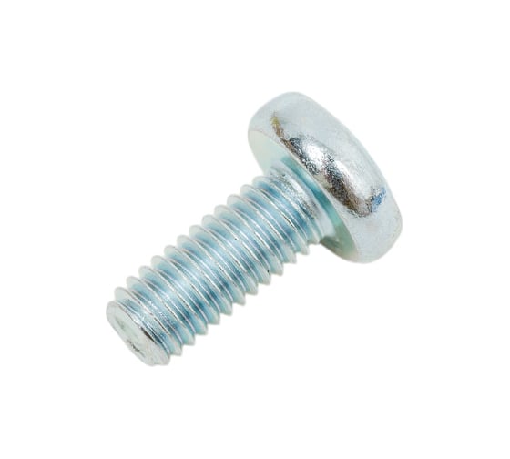 Винт ZAMETAL М6х14 полукруг. гол., DIN 7985, оц., 500 шт ZA512901