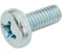 Винт ZAMETAL М6х14 полукруг. гол., DIN 7985, оц., 500 шт ZA512901 2