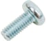 Винт ZAMETAL М6х14 полукруг. гол., DIN 7985, оц., 500 шт ZA512901 3