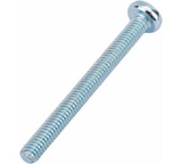 Винт ZAMETAL М4х40 полукруг. гол., DIN 7985, оц., 500 шт ZA512604