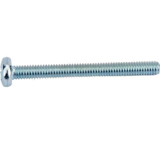 Винт ZAMETAL М4х40 полукруг. гол., DIN 7985, оц., 500 шт ZA512604
