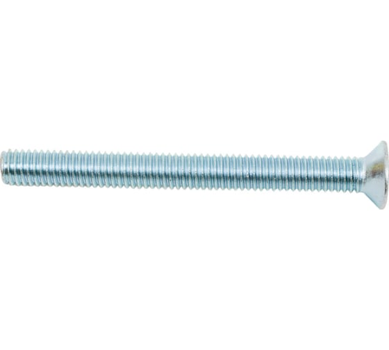 Винт ZAMETAL М6х60 потайн. гол., DIN 965, оц., 200 шт ZA513724