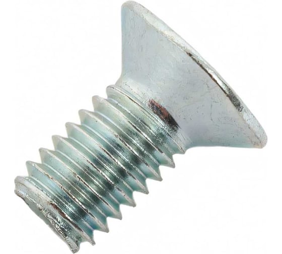 Винт ZAMETAL М6х12 потайн. гол., DIN 965, оц., 500 шт ZA513625