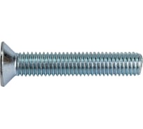 Винт ZAMETAL М8х45 потайн. гол., DIN 965, оц., 100 шт ZA513816