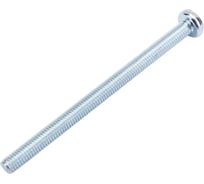 Винт ZAMETAL М6х90 полукруг. гол., DIN 7985, оц., 200 шт ZA513069