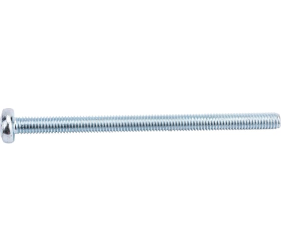 Винт ZAMETAL М6х90 полукруг. гол., DIN 7985, оц., 200 шт ZA513069