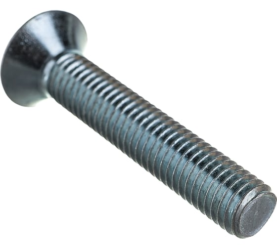 Винт ZAMETAL М10х55 пр. 8.8, с пот. гол., в/ш, DIN 7991, оц., 100 шт ZA516176