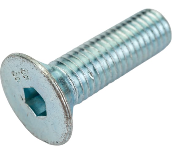 Винт ZAMETAL М10х35 пр. 8.8, с пот. гол., в/ш, DIN 7991, оц., 100 шт ZA516138