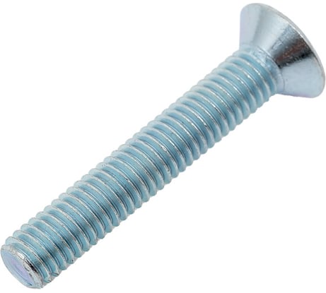 Винт ZAMETAL М5х30 пр. 8.8, с пот. гол., в/ш, DIN 7991, оц., 500 шт ZA515667