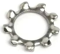 Пружинная шайба ЦКИ DIN6797A М4, зубчатая, Ц, 50 шт. 845200733