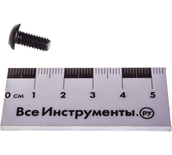 Винт ЦКИ ISO 7380, М6х12 пр. 10.9, ОКС, 100 шт 61332
