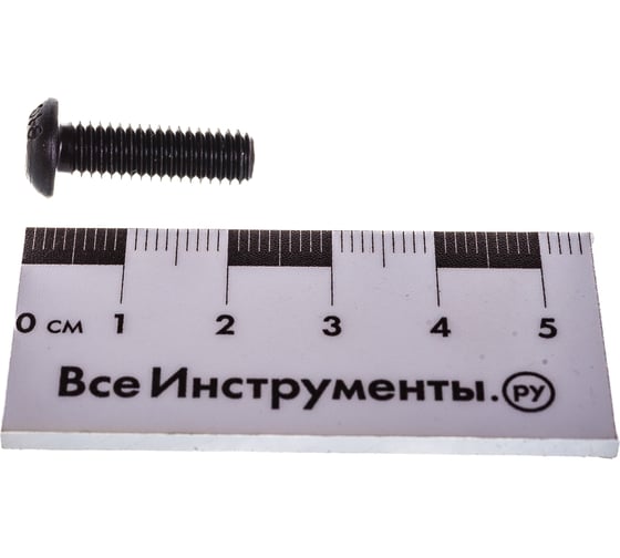 Винт ЦКИ ISO 7380, М6х20 пр. 10.9, ОКС, 100 шт 61334