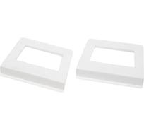 Москитная ручка Метизик ПВХ, под шнур, белая 4080.07