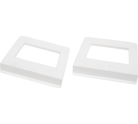 Москитная ручка Метизик ПВХ, под шнур, белая 4080.07