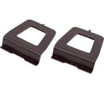 Москитная ручка Метизик ПВХ, малая, под шнур, коричневая 6280.05