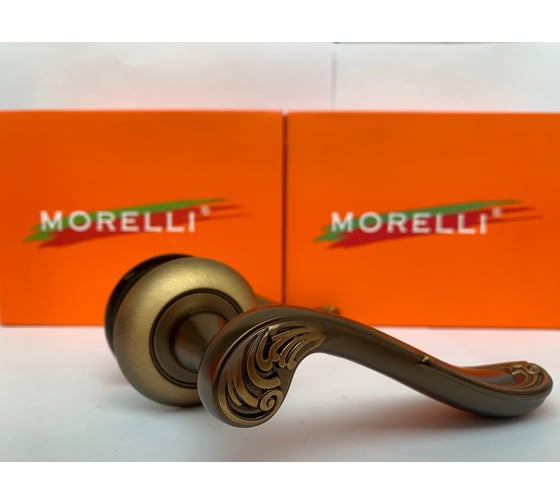 Дверная ручка MORELLI Giuseppe MH-22 COF цвет кофе 9010553