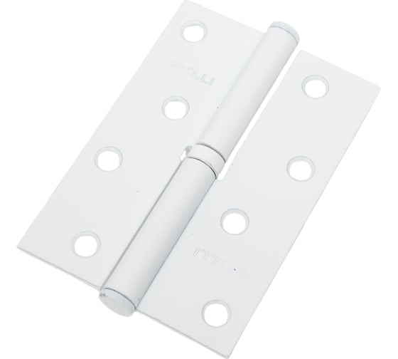 Стальная петля MORELLI MSD 100х70х2.5 W L левая, цвет белый 9012686 1