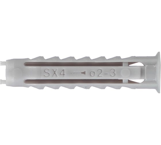 Распорный дюбель Fischer SX 4х20 60 шт пакет 143494