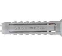 Распорный дюбель Fischer SX 5х25 60 шт пакет 143495
