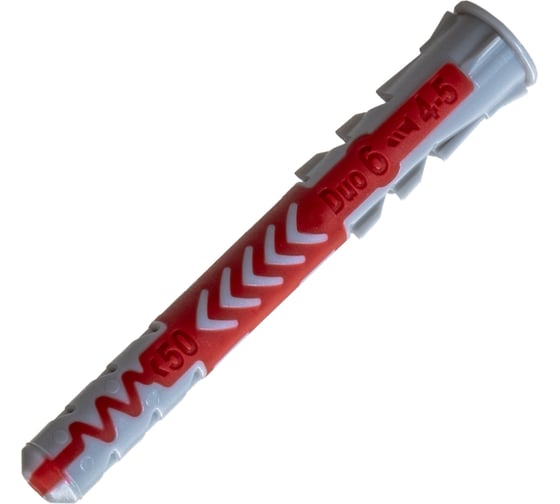 Универсальные дюбели Fischer DUOPOWER D6х50 мм 20 шт блистер 140381