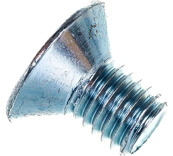 Винт ZAMETAL М10х16 пр. 8.8, с пот. гол., в/ш, DIN 7991, оц., 200 шт ZA516084