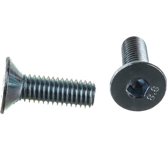 Винт ZAMETAL М5х16 пр. 8.8, с пот. гол., в/ш, DIN 7991, оц., 500 шт ZA515629