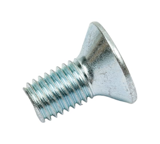 Винт ZAMETAL М12х25 пр. 8.8, с пот. гол., в/ш, DIN 7991, оц., 50 шт ZA516251 1