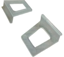 Москитная ручка Метизик ПВХ, малая, под шнур, натуральная 6280.06