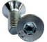 Винт ZAMETAL М12х100 пр. 8.8, с пот. гол., в/ш, DIN 7991, оц., 50 шт ZA516367 1