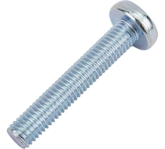 Винт ZAMETAL М8х45 полукруг. гол., DIN 7985, оц., 200 шт ZA513168 1