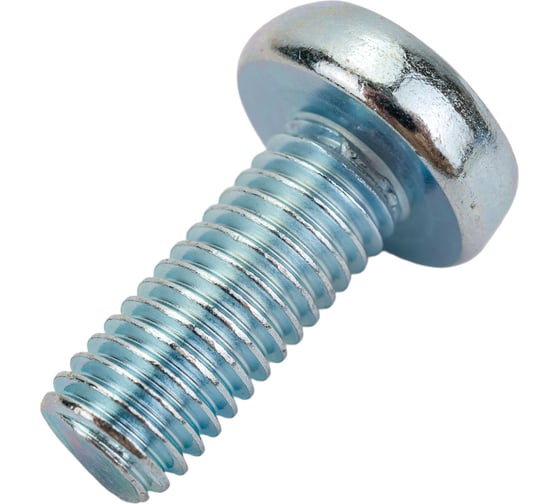 Винт ZAMETAL М8х20 полукруг. гол., DIN 7985, оц., 200 шт ZA513113