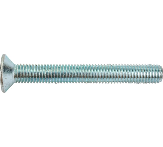 Винт ZAMETAL М10х80 пр. 8.8, с пот. гол., в/ш, DIN 7991, оц., 50 шт ZA516213