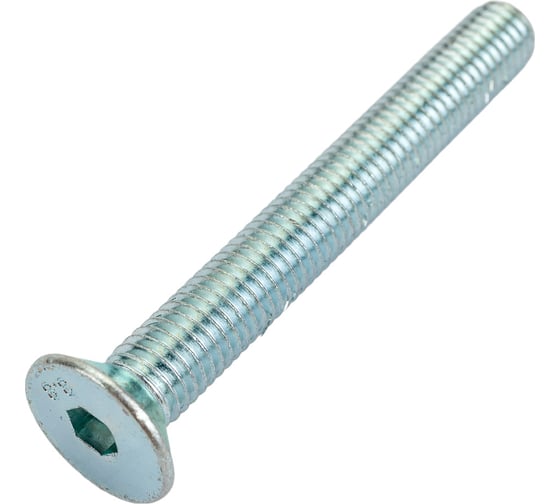 Винт ZAMETAL М10х80 пр. 8.8, с пот. гол., в/ш, DIN 7991, оц., 50 шт ZA516213