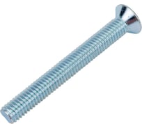 Винт ZAMETAL М6х50 потайн. гол., DIN 965, оц., 200 шт ZA513717